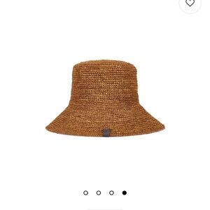 Rag & Bone jade rollable hat in brown